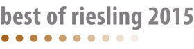 Best of Riesling 2015 – Wir sind dabei mit zwei!