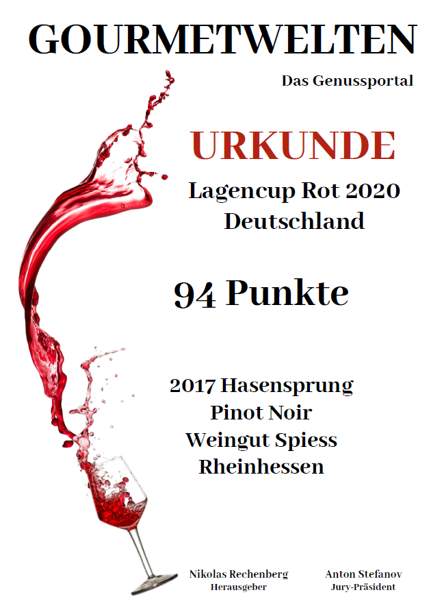 Gourmetwelten LagenCup rot