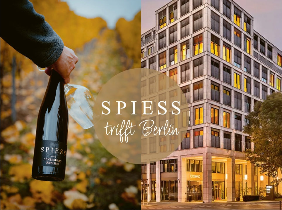 SPIESS + COSMO Hausmesse in Berlin Weingut Spiess